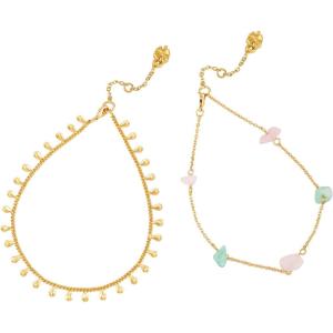 imageLucky Brand 2 Pack Anklet Set