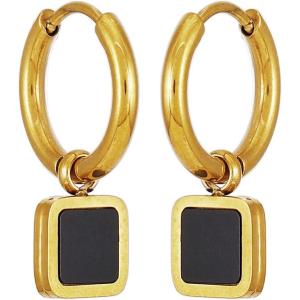 imageLucky Brand Gold Plated Single Hoop Earrings