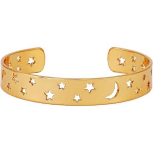 imageLucky Brand Gold Plated Single Open Cuff Bangle