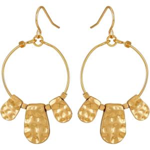 imageLucky Brand Stylish Gold Plated Drop Earrings