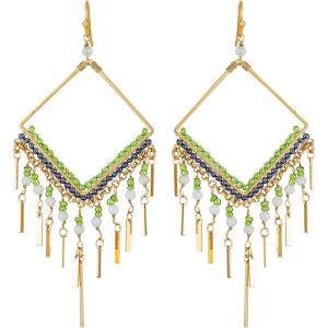 imageLucky Brand Trendy Gold Plated Dangle Earrings