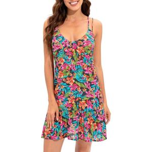 imageLucky Brand Vibrant Dress Casual Beach Cover Ups for WomenMulticolor