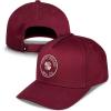 imageLucky Brand Classic Cotton Adjustable  Dad Hat  Baseball Cap  Fishing  Low Profile  5 Panel DesignMfg Co Patch  Cardinal