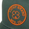 imageLucky Brand Classic Cotton Adjustable  Dad Hat  Baseball Cap  Fishing  Low Profile  5 Panel DesignMfg Co Patch  Forest Green