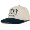 imageLucky Brand Classic Cotton Adjustable  Dad Hat  Baseball Cap  Fishing  Low Profile  5 Panel DesignVarsity  Navy