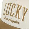 imageLucky Brand Classic Cotton Adjustable  Dad Hat  Baseball Cap  Fishing  Low Profile  5 Panel DesignVarsity  Tan