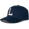 imageLucky Brand Classic Cotton Adjustable  Dad Hat  Baseball Cap  Fishing  Low Profile  5 Panel DesignVintage Embroidered  Navy
