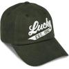 imageLucky Brand Classic Cotton Hat  Adjustable  Dad Hat  Baseball Cap  Golf  Fishing  Low Profile  5 Panel Design1990 Embroidered  Olive