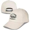 imageLucky Brand Classic Cotton Hat  Adjustable  Dad Hat  Baseball Cap  Golf  Fishing  Low Profile  5 Panel DesignBlue Jeans Co  Cream