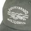 imageLucky Brand Classic Cotton Hat  Adjustable  Dad Hat  Baseball Cap  Golf  Fishing  Low Profile  5 Panel DesignBlue Jeans Co  Moss