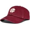 imageLucky Brand Classic Cotton Hat  Adjustable  Dad Hat  Baseball Cap  Golf  Fishing  Low Profile  5 Panel DesignClover  Brick