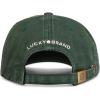 imageLucky Brand Classic Cotton Hat  Adjustable  Dad Hat  Baseball Cap  Golf  Fishing  Low Profile  5 Panel DesignClover  Pine