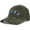 imageLucky Brand Classic Cotton Hat  Adjustable  Dad Hat  Baseball Cap  Golf  Fishing  Low Profile  5 Panel DesignCorduroy  Caper