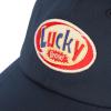imageLucky Brand Classic Cotton Hat  Adjustable  Dad Hat  Baseball Cap  Golf  Fishing  Low Profile  5 Panel DesignEmbroidered Patch  Navy