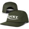 imageLucky Brand Classic Cotton Hat  Adjustable  Dad Hat  Baseball Cap  Golf  Fishing  Low Profile  5 Panel DesignFive Panel  Olive