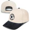 imageLucky Brand Classic Cotton Hat  Adjustable  Dad Hat  Baseball Cap  Golf  Fishing  Low Profile  5 Panel DesignMfg Co Embroidered  Cream