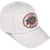 imageLucky Brand Classic Cotton Hat  Adjustable  Dad Hat  Baseball Cap  Golf  Fishing  Low Profile  5 Panel DesignOval Clover Patch  Light Grey