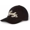 imageLucky Brand Classic Cotton Hat  Adjustable  Dad Hat  Baseball Cap  Golf  Fishing  Low Profile  5 Panel DesignScript Corduroy  Black
