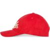 imageLucky Brand Classic Cotton Hat  Adjustable  Dad Hat  Baseball Cap  Golf  Fishing  Low Profile  5 Panel DesignScript Corduroy  Red