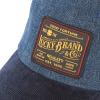 imageLucky Brand Classic Cotton Hat  Adjustable  Dad Hat  Baseball Cap  Golf  Fishing  Low Profile  5 Panel DesignVintage Denim  Navy