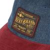 imageLucky Brand Classic Cotton Hat  Adjustable  Dad Hat  Baseball Cap  Golf  Fishing  Low Profile  5 Panel DesignVintage Denim  Red