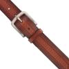 imageLucky Brand Mens Genuine Leather Belt  Classic  Casual  Everyday  Western  American Heritage  Metal BuckleChevron  Brown
