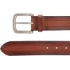 imageLucky Brand Mens Genuine Leather Belt  Classic  Casual  Everyday  Western  American Heritage  Metal BuckleChevron  Brown