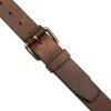 imageLucky Brand Mens Jeans Leather Belt Classic Casual Dress Everyday American Heritage Genuine Leather Metal BuckleCovered Roller  Dark Brown