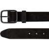 imageLucky Brand Mens Jeans Leather Belt Classic Casual Dress Everyday American Heritage Genuine Leather Metal BuckleDistressed Suede  Black