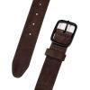 imageLucky Brand Mens Jeans Leather Belt Classic Casual Dress Everyday American Heritage Genuine Leather Metal BuckleDistressed Suede  Brown