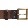 imageLucky Brand Mens Jeans Leather Belt Classic Casual Dress Everyday American Heritage Genuine Leather Metal BuckleRoller Buckle With Rivets  Brown