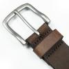 imageLucky Brand Mens Jeans Leather Belt Classic Casual Dress Everyday American Heritage Genuine Leather Metal BuckleWeathered  Brown
