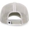 imageLucky Brand Trucker Hat  Snapback  Adjustable  Mesh Back  Baseball Cap  Golf  Fishing  American HeritageClover Patch  Light Grey