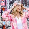 imageLucky Brand Trucker Hat  Snapback  Adjustable  Mesh Back  Baseball Cap  Golf  Fishing  American HeritageClover Patch  Light Grey