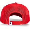 imageLucky Brand Trucker Hat  Snapback  Adjustable  Mesh Back  Baseball Cap  Golf  Fishing  American HeritageClover Patch  Red
