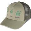 imageLucky Brand Trucker Hat  Snapback  Adjustable  Mesh Back  Baseball Cap  Golf  Fishing  American HeritageSuper Lucky Trucker  Moss