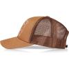 imageLucky Brand Trucker Hat  Snapback  Adjustable  Mesh Back  Baseball Cap  Golf  Fishing  American HeritageVintage Trucker  Toast