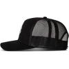 imageLucky Brand Trucker Hat  Snapback  Adjustable  Mesh Back  Retro  Baseball Cap  Golf  Fishing  American Heritage3d Embroidered Clover  Black