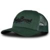 imageLucky Brand Trucker Hat  Snapback  Adjustable  Mesh Back  Retro  Baseball Cap  Golf  Fishing  American HeritageBorn in America  Green