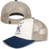 imageLucky Brand Trucker Hat  Snapback  Adjustable  Mesh Back  Retro  Baseball Cap  Golf  Fishing  American HeritageBurger Joint  Navy
