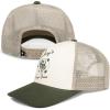 imageLucky Brand Trucker Hat  Snapback  Adjustable  Mesh Back  Retro  Baseball Cap  Golf  Fishing  American HeritageBurger Joint  Olive