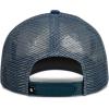 imageLucky Brand Trucker Hat  Snapback  Adjustable  Mesh Back  Retro  Baseball Cap  Golf  Fishing  American HeritageCollegiate  Blue