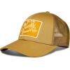 imageLucky Brand Trucker Hat  Snapback  Adjustable  Mesh Back  Retro  Baseball Cap  Golf  Fishing  American HeritageEmbroidered Patch  Gold