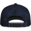 imageLucky Brand Trucker Hat  Snapback  Adjustable  Mesh Back  Retro  Baseball Cap  Golf  Fishing  American HeritageEmbroidered Patch  Navy