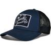 imageLucky Brand Trucker Hat  Snapback  Adjustable  Mesh Back  Retro  Baseball Cap  Golf  Fishing  American HeritageEmbroidered Patch  Navy