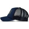 imageLucky Brand Trucker Hat  Snapback  Adjustable  Mesh Back  Retro  Baseball Cap  Golf  Fishing  American HeritageLucky Print  Navy