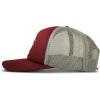 imageLucky Brand Trucker Hat  Snapback  Adjustable  Mesh Back  Retro  Baseball Cap  Golf  Fishing  American HeritageLucky Rose  Red