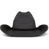 imageLucky Brand Womens Cowboy Hat  Western  Woven  Wide Brim  Adjustable  Breathable  Straw  Sun ProtectionBlack