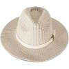 imageLucky Brand Womens Cowboy Hat  Western  Woven  Wide Brim  Adjustable  Breathable  Straw  Sun ProtectionNatural