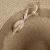 imageLucky Brand Womens Cowboy Hat  Western  Woven  Wide Brim  Adjustable  Breathable  Straw  Sun ProtectionWoven Western  Stone